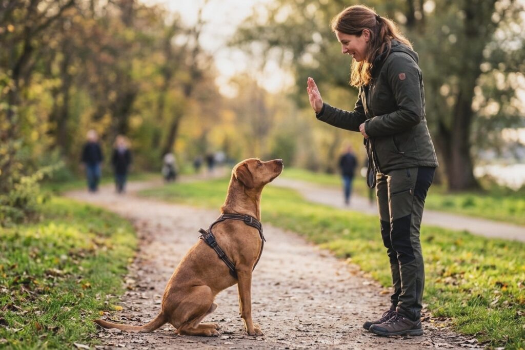 Grundsignale und Kommandos für deinen Hund Grundsignale und Kommandos für deinen Hund