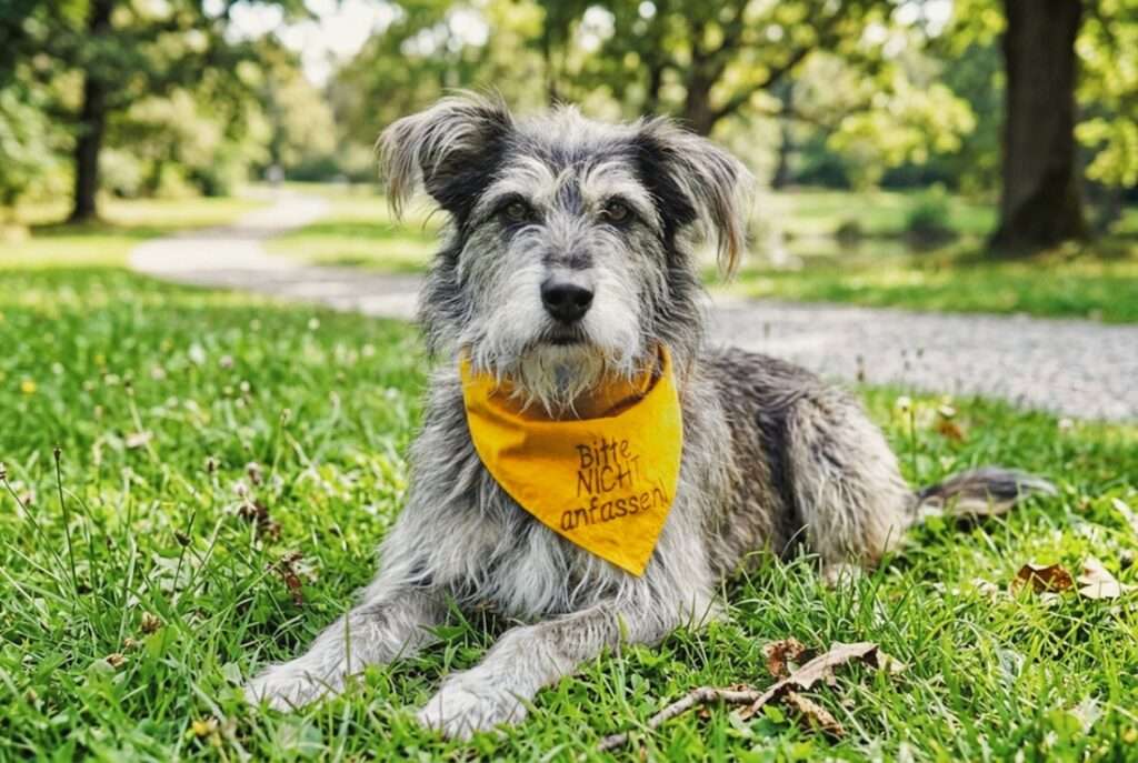 Warum tragen manche Hunde eine gelbe Schleife? Erfahre alles über die Yellow Dog Initiative, die Bedeutung für den Freiraum und wichtige Tipps für Hundehalter.