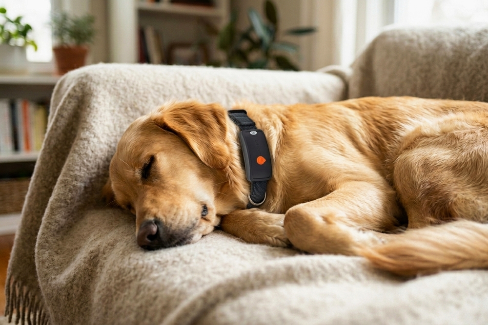 Wearable Health Tracker messen auch den Schlaf der Hunde